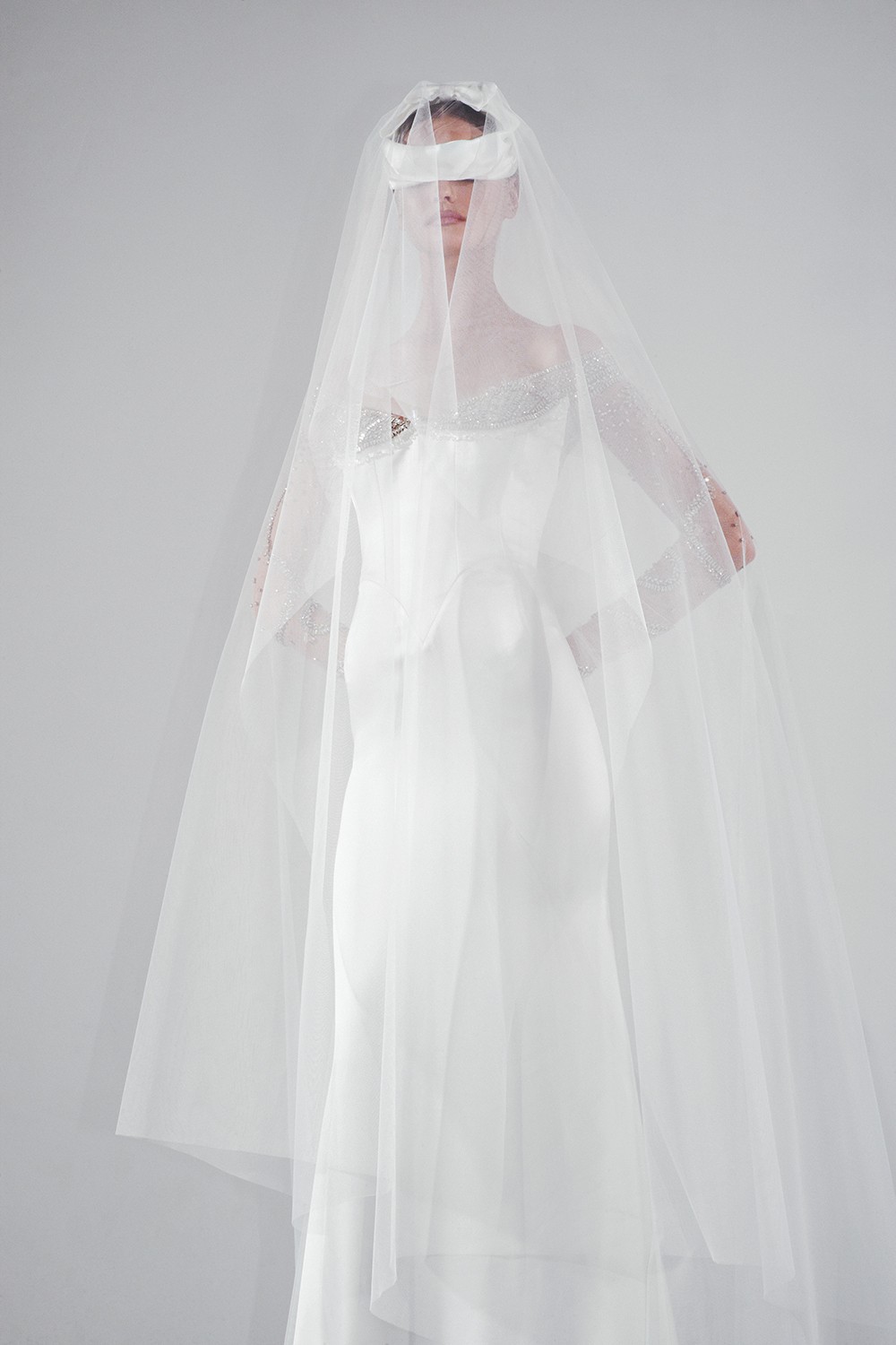 Noble Venus Long Dress - White