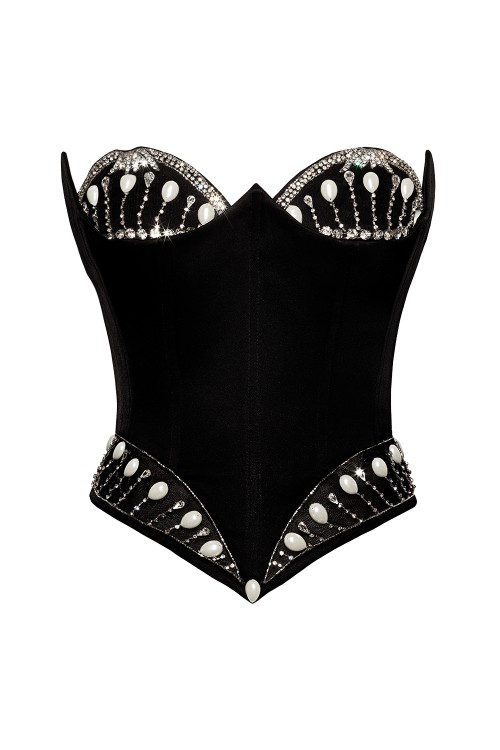 Venus corset - black