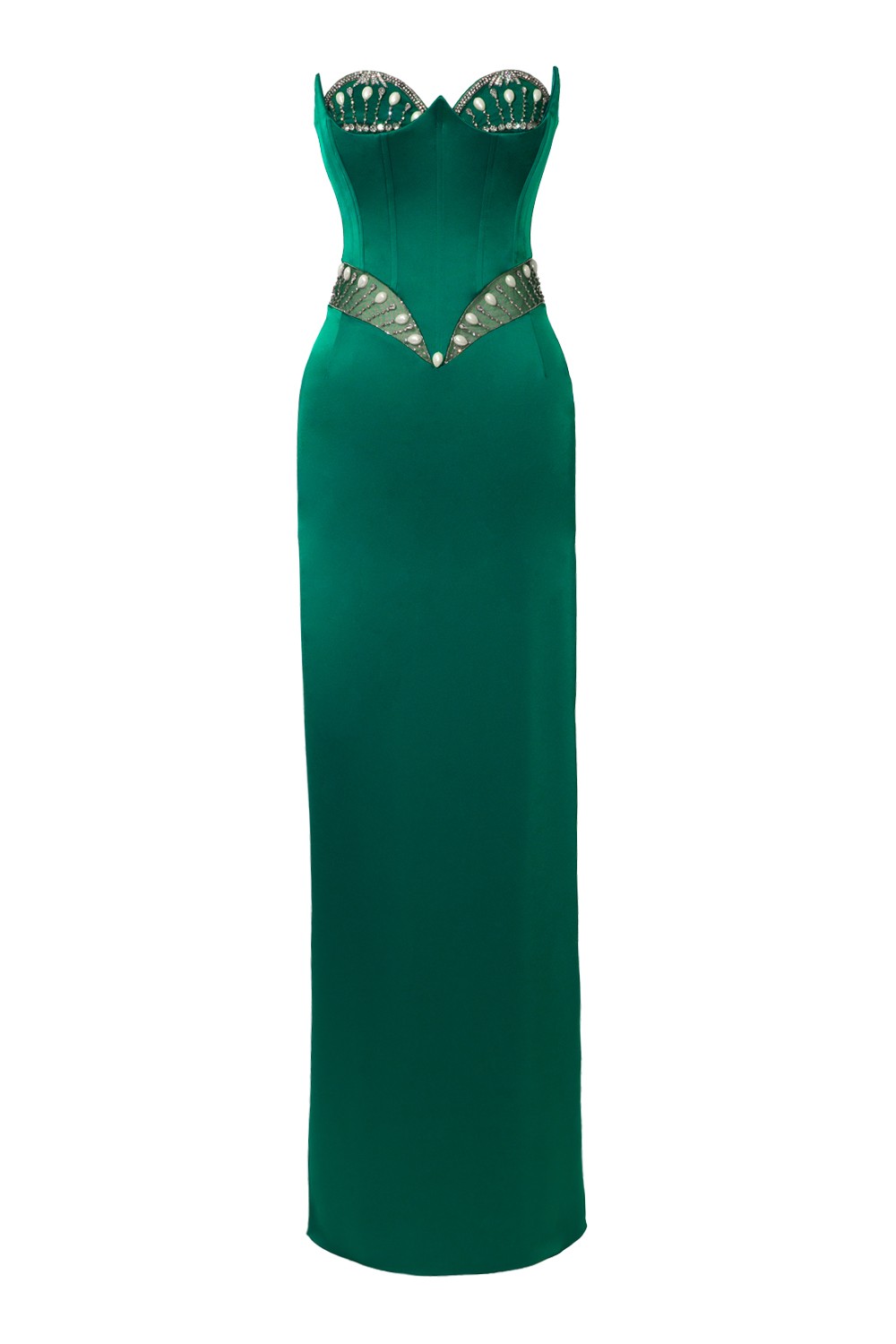 Venus Long Dress - Emerald Green